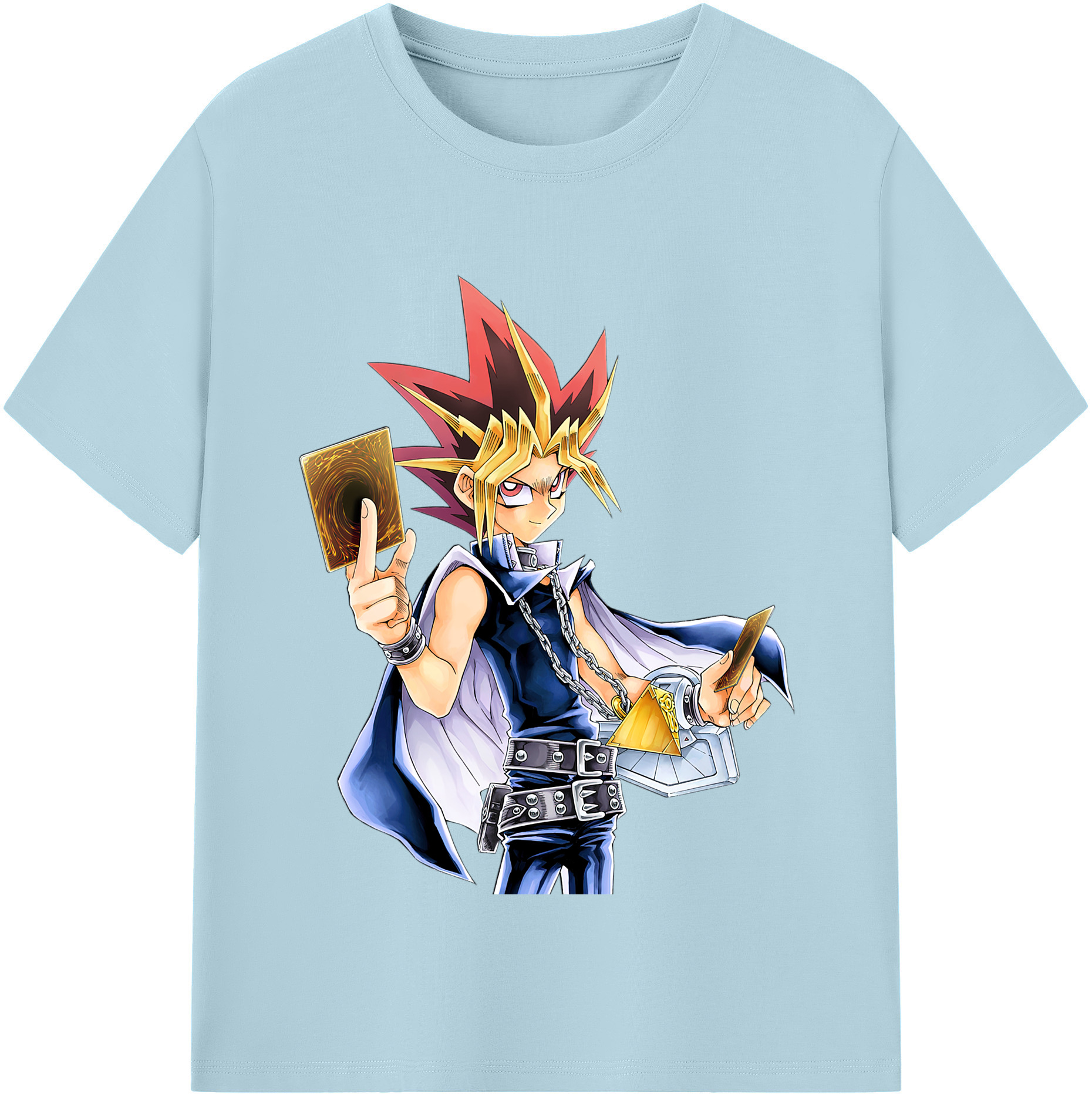 （画像用） 遊☆戯☆王 Yu-Gi-Oh! 綿100％半袖Tシャツ（フロントプリント）